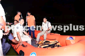 Police Commissioner Inspects Trail