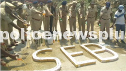 Illegal Liquor worth 2.58cr Destroyed