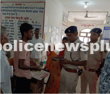 Police Checking in Bettiah