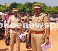 Police Inspect Vehicles