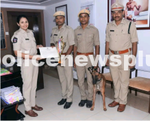 Proficient handler excels in training