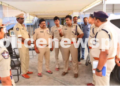 Police Commissioner Supervises Memorial