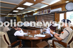 Haryana DGP Review Meeting