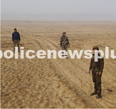 Gaya Police Raids Illegal Mining