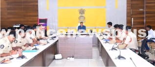 Police Meeting with DGP