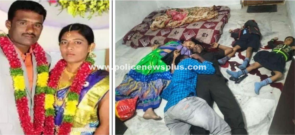 అప్పులు తీర్చలేక, సిద్దిపేట కలెక్టర్ గన్మెన్ కుటుంబాన్ని చంపి, కాల్చుకుని ఆత్మహత్య చేసుకున్నాడు.