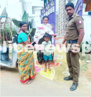 Boy praised by Police