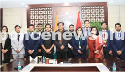 IFS Officers Visit UP DGP