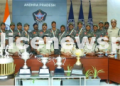 Police Team Wins First