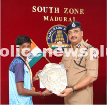 Congrats received from Police Chief