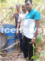 Illicit Liquor Raid Discovery