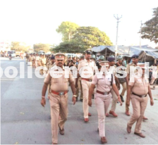 Flag Parade by Dharmapuri District Police