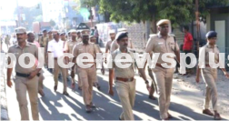 Erode District Police Flag Parade