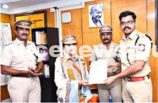 S.P gave Certificates for Retiring Staff