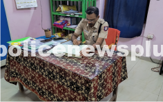 Surprise Inspection by SP at Police Station