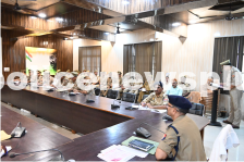 Monthly Crime Meeting held by SP