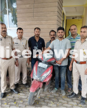 Stolen Scooty Recovered Quickly