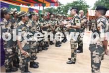 ADG BSF Inspects Tripura Frontier