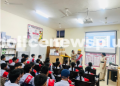 Road Safety Awareness given to students