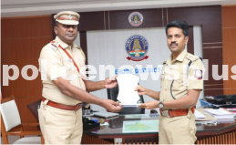 Malayampalayam Police Awarded Trophy