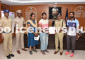 Police Commissioner Congratulates winner in athletics