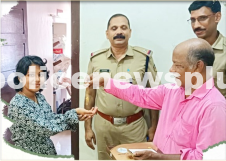 Lost Necklace handed over by police to owner