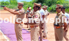 Shooting training Inspected by S.P.