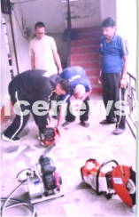 Disaster Equipment Practice Session