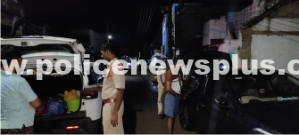 Strong Measures by District Police