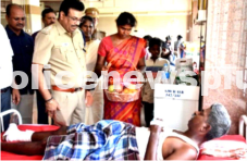 SP Visits Injured Policeman