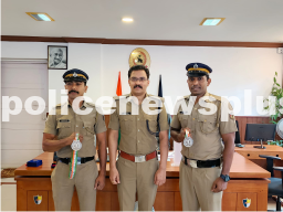 Police Officers Felicitated for Achievement