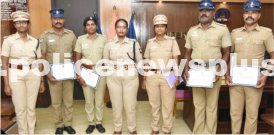 Certificate of Appreciation for Police