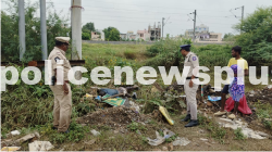 Police Handle Dead Body