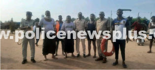 AP Police Rescue Pilgrim