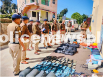 CO Almora Conducted Semi-Annual Inspection at Lamgara Police Station