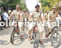 Police Commemoration Rally led by ACP in Vanasthalipuram