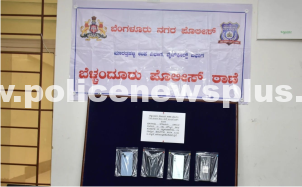 Bellandur Police Crack Down on Gadget Thefts, Recover Stolen Electronics worth Rs.10 Lakh