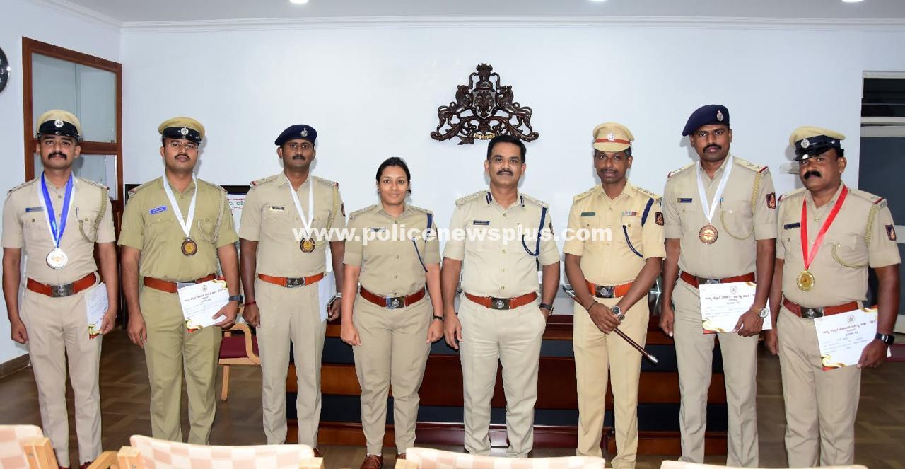 DIGP Eastern Zone Felicitates Winners of State Level Police Duty Meet 2024