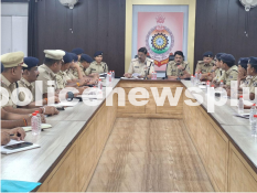 IGP, Bilaspur Range, held a meeting with police officers