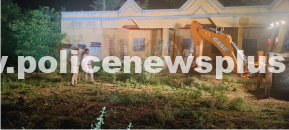 Police Beautify Bus Stand