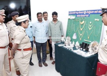 Hanur Police Recover Stolen Goods Worth Rs.41.69 Lakh