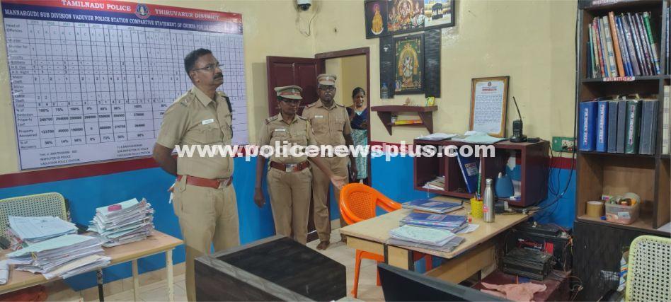 SP Inspects Police Station