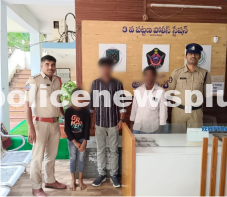 Police Help Disoriented Boy