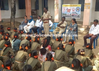 Yadgir District Police Conduct Awareness Campaign at Gogi Schools
