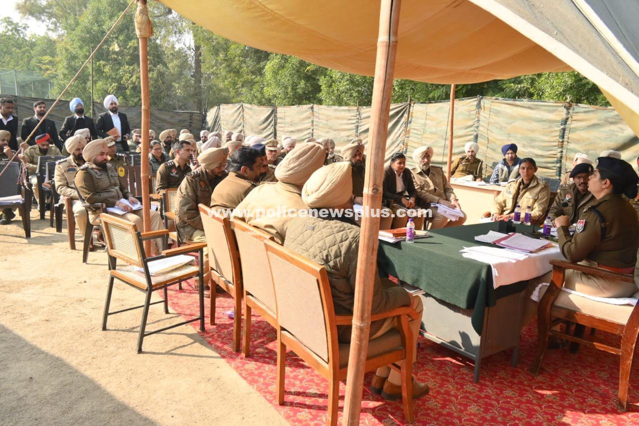 Crime Review Meeting