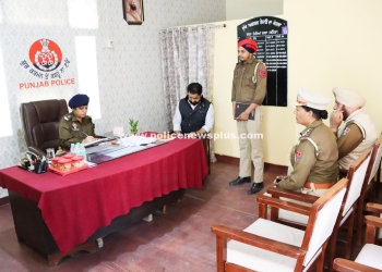 SSP inspection at Nehianwala Police Station
