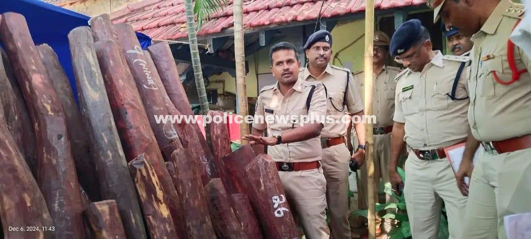 AP Police Targets Red Sandalwood Smuggling