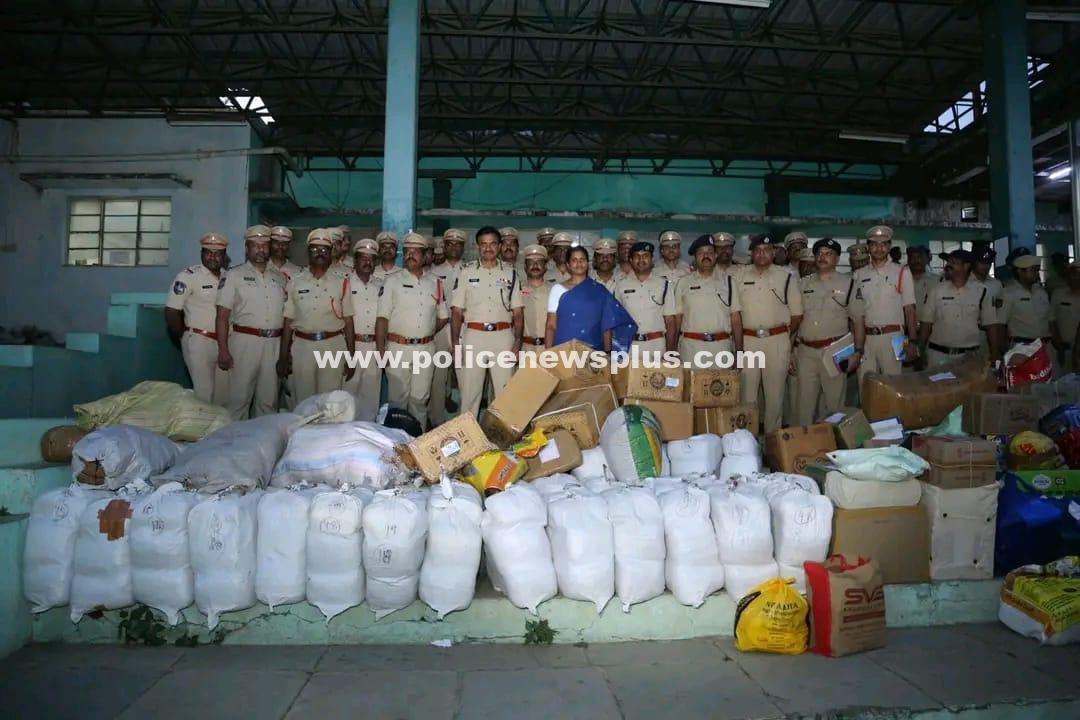 Narcotic Disposal by Hyderabad Drug Disposal Committee