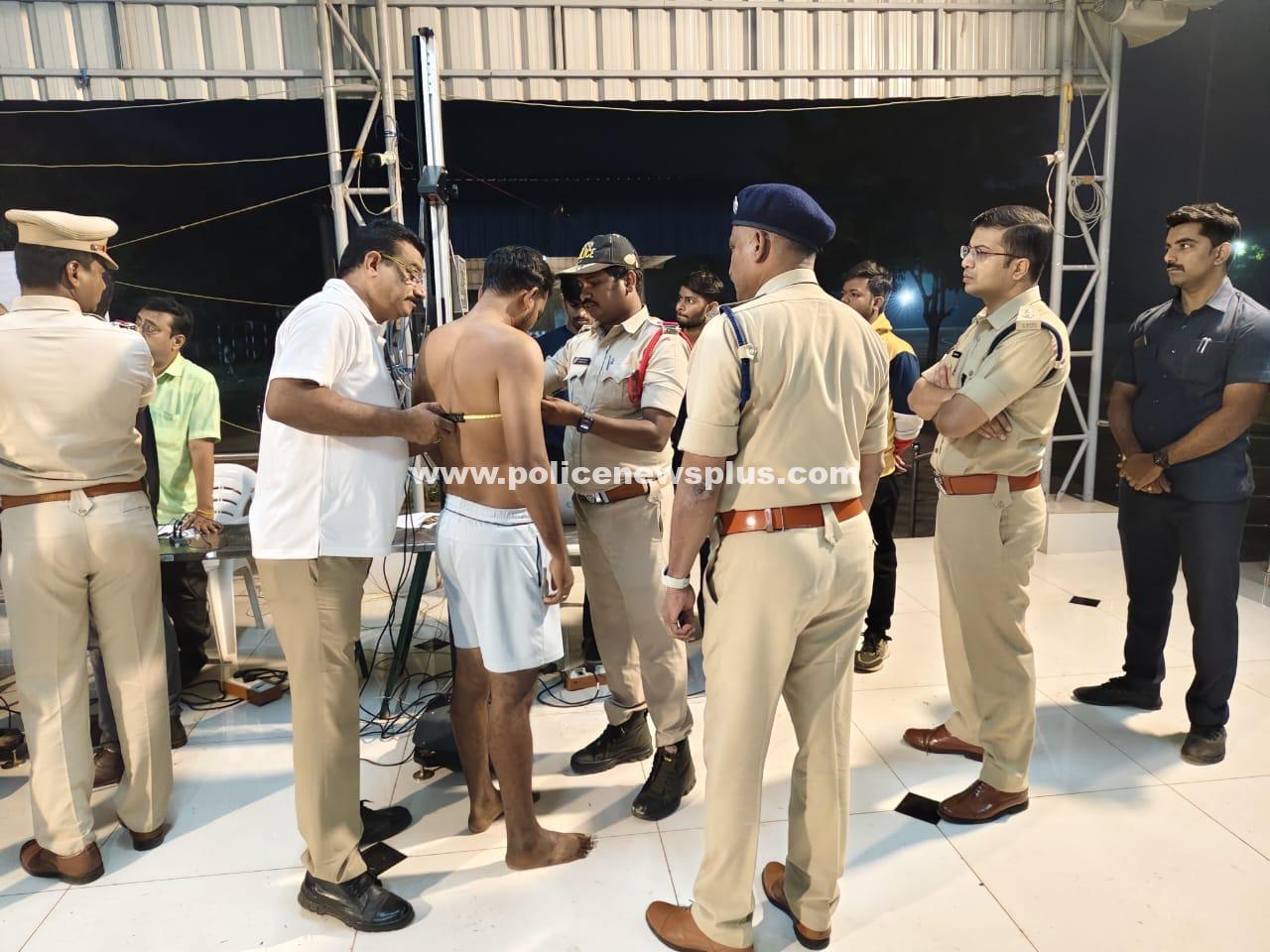 Physical exams for constable candidates have begun