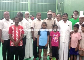 Badminton competition at the district level